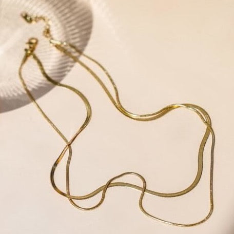 Ophidian Layered Necklace